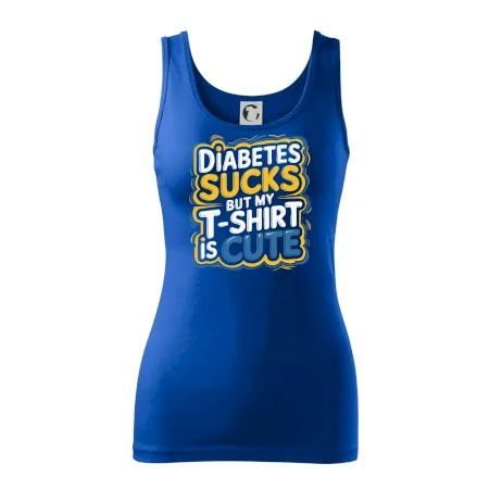 Diabetes sucks but my t-shirt is cute