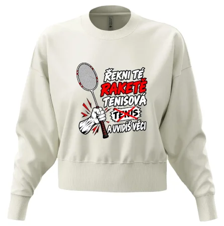 Badmintonová raketa není tenisová