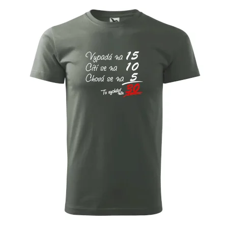 Vypadá, cítí se, chová se - 30 let