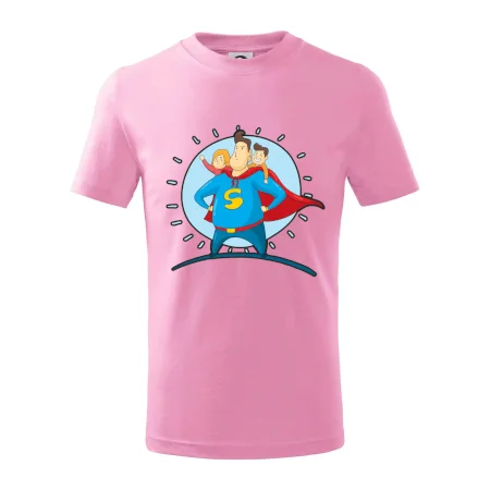 Táta superman - holka a kluk