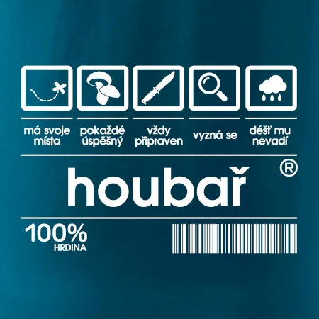 Čárový kód - Houbař