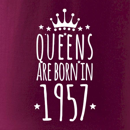 Queens are born in 1957