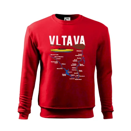 Mapa řeky Vltavy