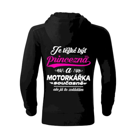 Je těžké být princezna - motorkářka