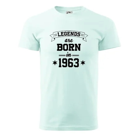 Legends are born in 1963