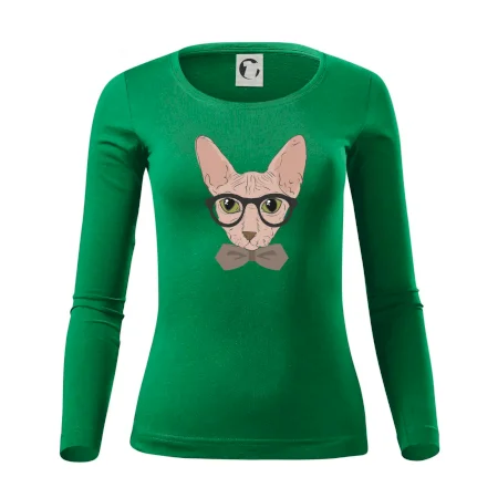 Hipster sphynx