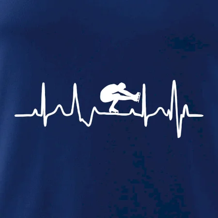 EKG lední brusle