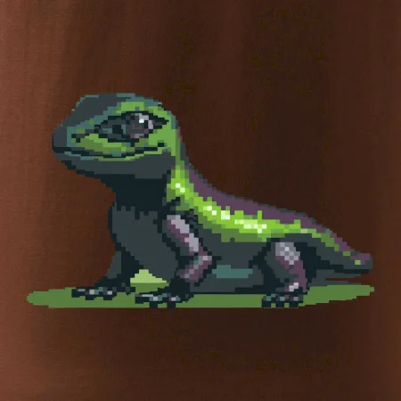 Leguán pixel