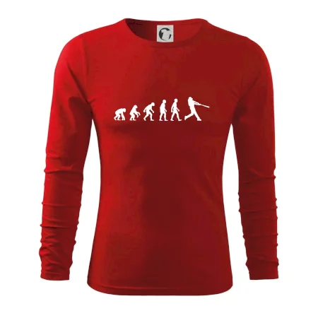 Evoluce baseball pálkař odpal