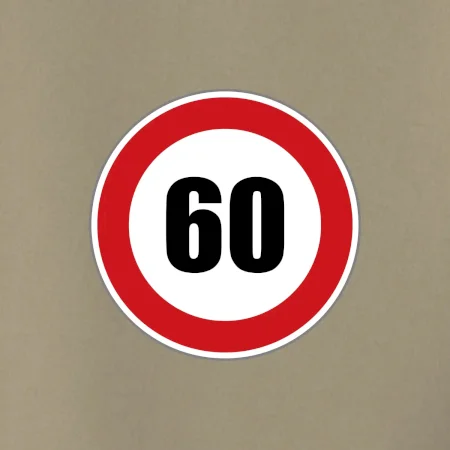 Dopravní značka - omezení rychlosti 60