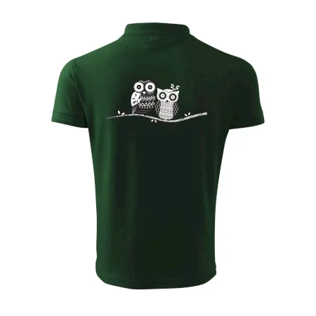 Dvě sovy abstraktní