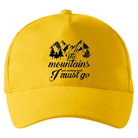 The mountains are calling and i must go