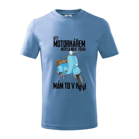 Být motorkářem nebyla moje volba skútr
