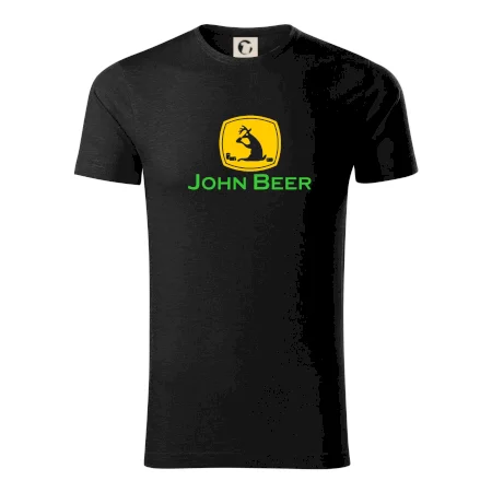 John Beer jelen s pivem