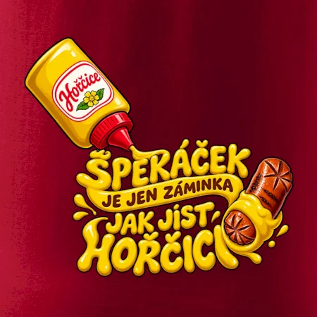 Špekáček je jen záminka jak jíst hořčici