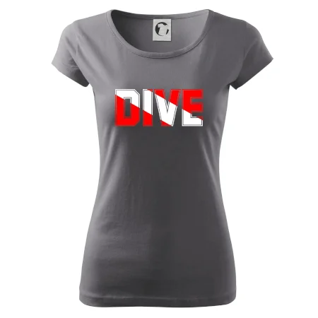 Dive nápis vlajka
