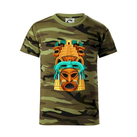 Mayové maska s pyramidou