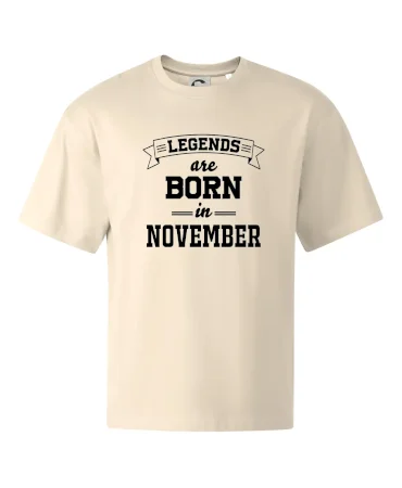 Legends are born in November