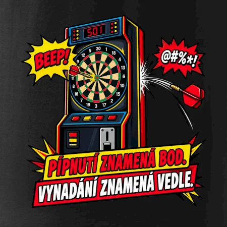 Pípnutí znamená bod. Vynadání znamená vedle