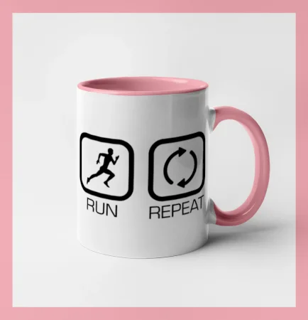 Eat sleep run repeat v řadě