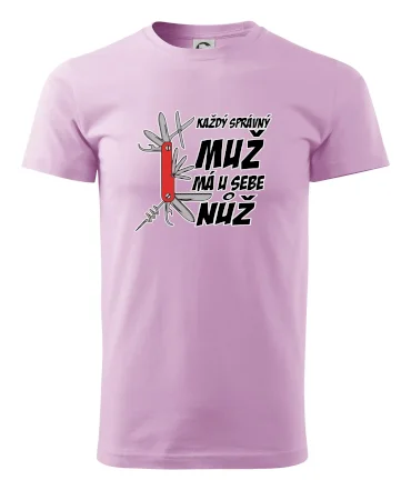 Každý správný muž, má u sebe nůž
