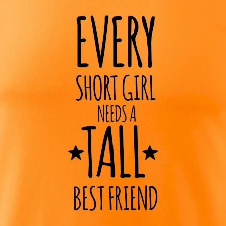 Every short girl needs a tall best friend