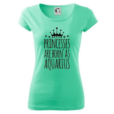 Princesses are born as Aquarius - Vodnář