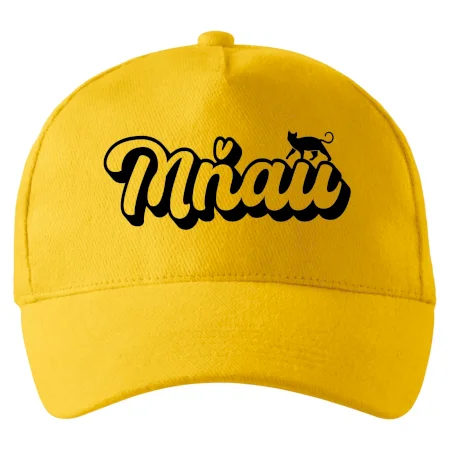 Mňau nápis