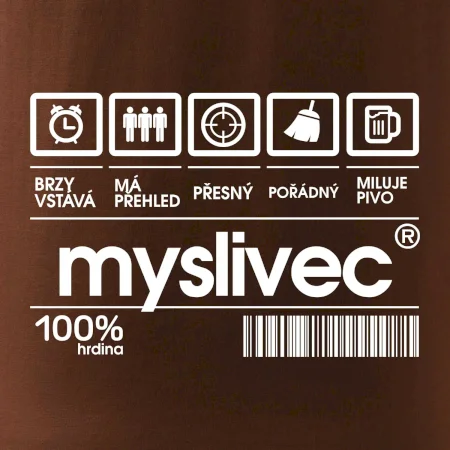 Čárový kód myslivec