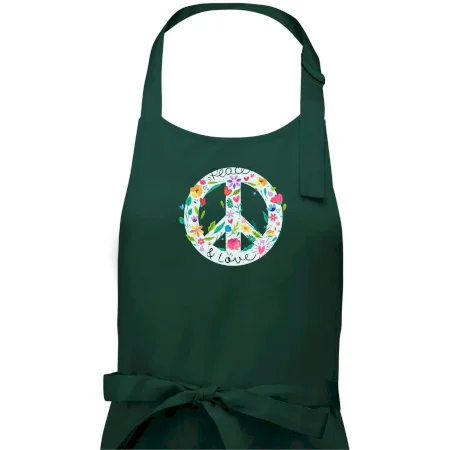 Peace and love symbol