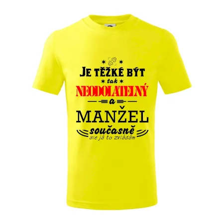 Je těžké být tak neodolatelný - manžel