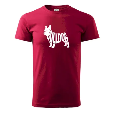 Bulldog  nápis v těle