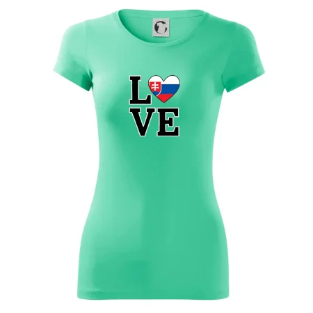 Love Slovenská vlajka