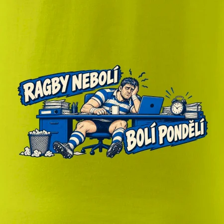 Ragby nebolí, bolí pondělí