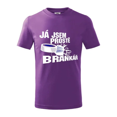 Ja jsem prostě brankář hokej
