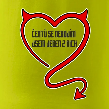 Čertů se nebojím, jsem jeden z nich
