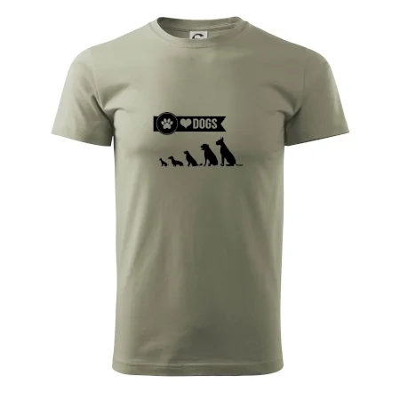 I love dogs - tlapka