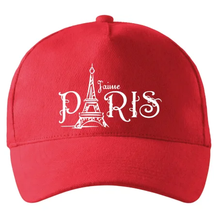 Paris nápis Eiffelovka rovný