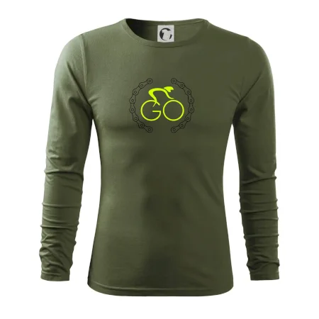 GO cyklista (fluo potisk)