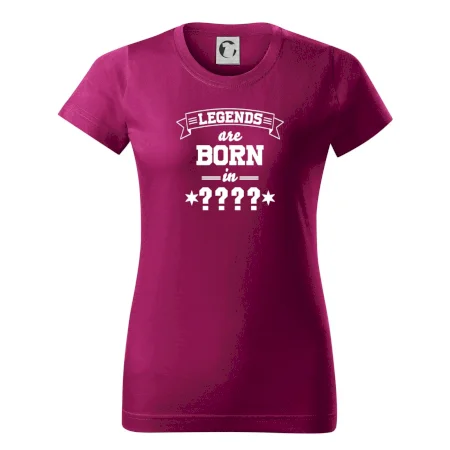 Legends are born in (tvůj měsíc narození)