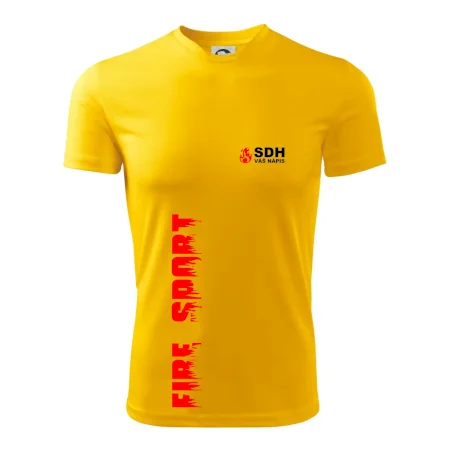 SDH nápis (oheň, firesport, název sboru - vlastní nápis)