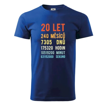 Narozeniny 20 přepočet času