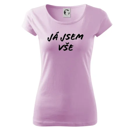 Nápis Já jsem vše!