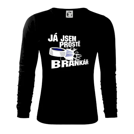 Ja jsem prostě brankář hokej