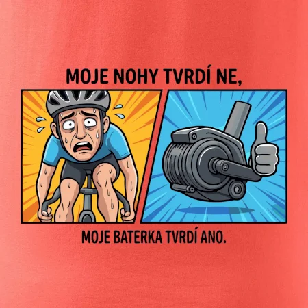 Moje nohy tvrdí NE, moje baterka tvrdí ANO