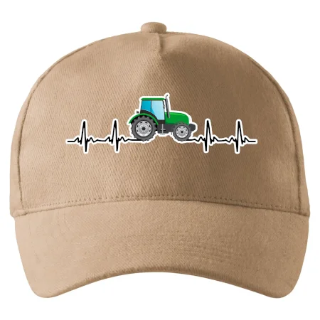 Traktor barevný ekg