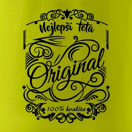 Vintage nejlepší teta 100% kvalita