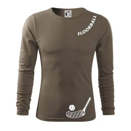 Floorball nápis šikmo