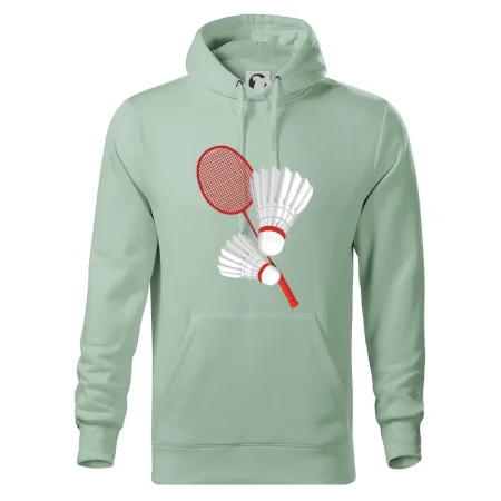 Badminton - pálka a košík