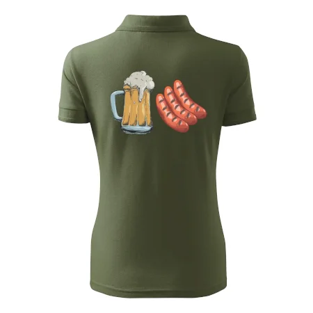 Pivo a klobása